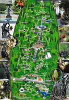 Карта парка Дендрарий в Сочи